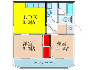 リビングサロンビル【3階】の間取り