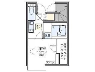 レオネクストホープ ガーデン【1階】の間取り