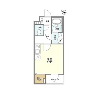 BPRレジデンス仙川【2階】の間取り