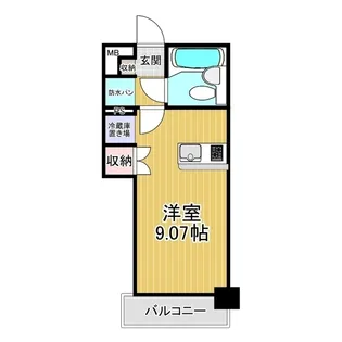 ワコーレ川口III 210号室【2階】の間取り