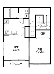 ジョワ メゾンI【2階】の間取り