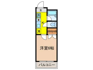パ-クテラス【3階】の間取り