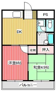 ル・ブランシェ【3階】の間取り
