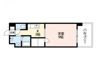 ロアール南竹屋【2階】の間取り
