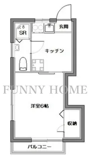 東が丘ハイツ【2階】の間取り