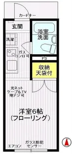 セントラルコーポN館【2階】の間取り