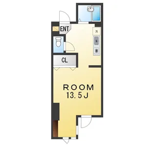 グリーンヒルズA【1階】の間取り