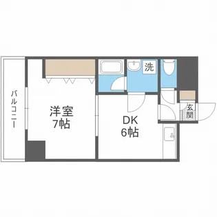 ル ノルド【4階】の間取り