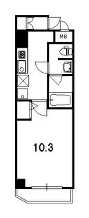 SWISS京都堀川WEST【7階】の間取り