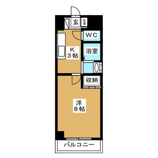 サンイング北松戸【5階】の間取り