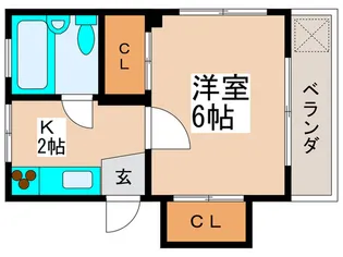 ハイムA【3階】の間取り