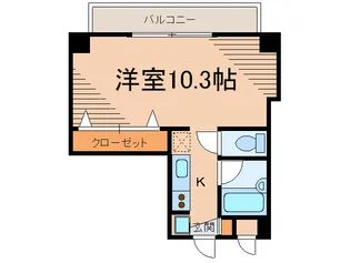 代々木パークウエスト【4階】の間取り