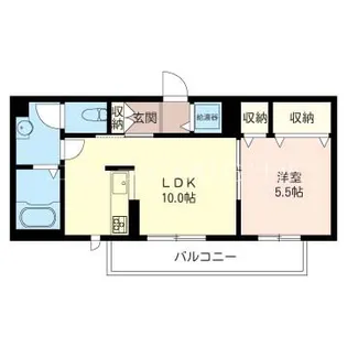 アストレア【2階】の間取り