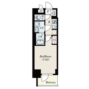 S-RESIDENCE名駅太閤【2階】の間取り
