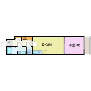 ドアーズ墨染【3階】の間取り