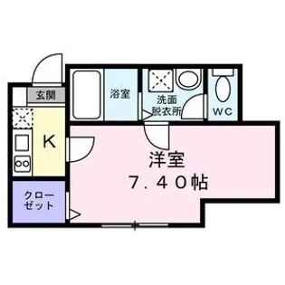 メゾン・ド・ラヴィエンヌ【2階】の間取り