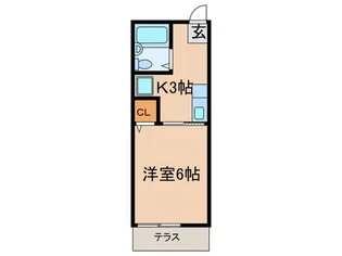 グリーンヒル【2階】の間取り