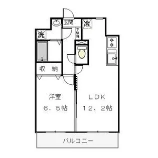 アルトカッシーナ【4階】の間取り