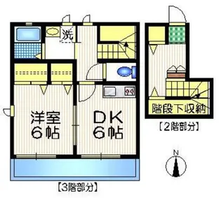 メゾン・ド・松風【3階】の間取り