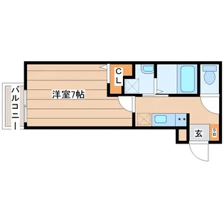 de luxe霊屋下【3階】の間取り