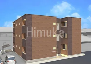 岡山県岡山市中区平井【アパート】の外観