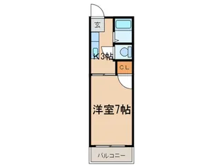 フォ-ブルライセンスA【2階】の間取り