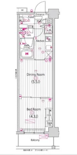 ガーラ・プレシャス練馬【3階】の間取り