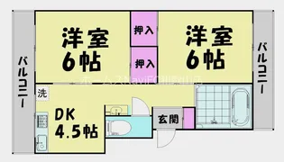 MS北島【3階】の間取り