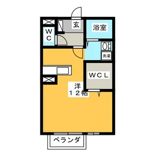 マルカート松阪【2階】の間取り