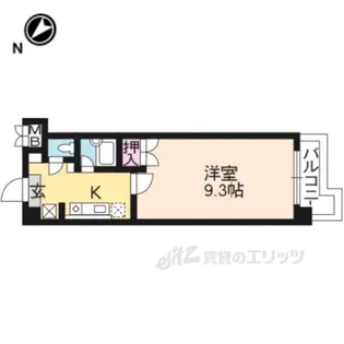 アートプラザ124【2階】の間取り