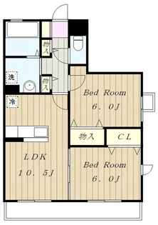 プレミール【2階】の間取り