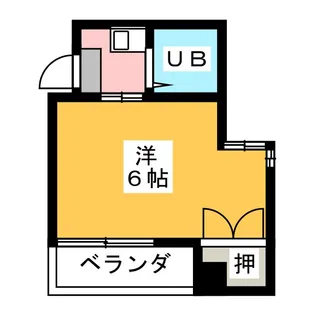 ハイムあいざわ【3階】の間取り
