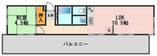 レジデンスかしわぎ【3階】の間取り