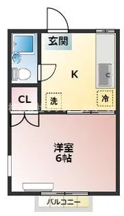 エステートピアホッタ【2階】の間取り