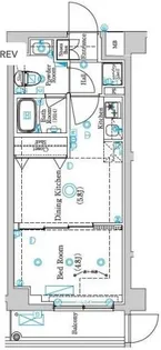 ラフィスタ新小岩III【1階】の間取り
