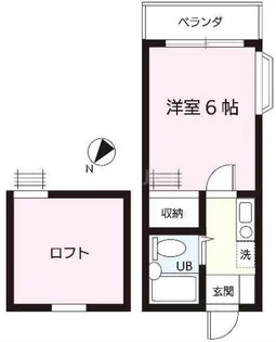 ドラールハイム【1階】の間取り