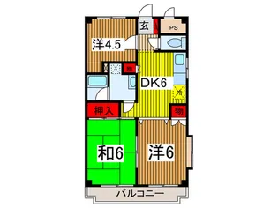 ロイヤルメゾン小島【3階】の間取り
