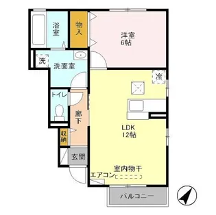 ヴィラ・アザレア C【1階】の間取り