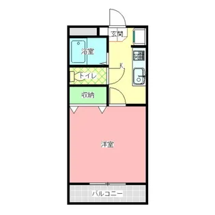 ボヌール アイ【1階】の間取り