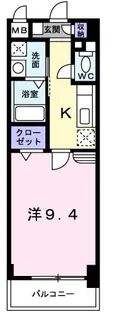 ハッピー デン【2階】の間取り
