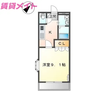 smiley【1階】の間取り