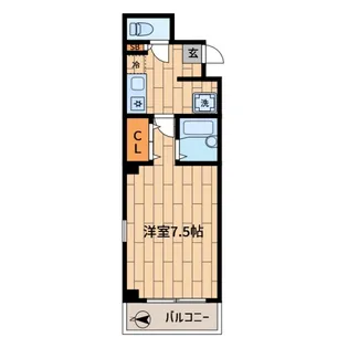 WEST VILLAGE【3階】の間取り