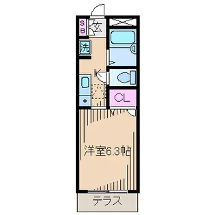プレシャス【1階】の間取り