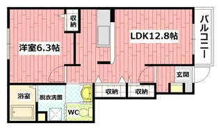 Contrail A【1階】の間取り