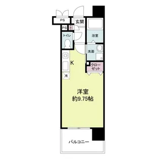 アーバンパーク天神東【4階】の間取り