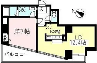 ライフガーデン向ヶ丘【4階】の間取り
