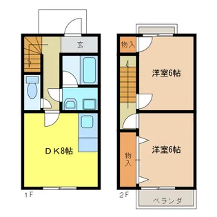 Orchidの間取り