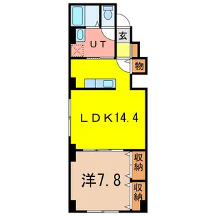 グランデ7【2階】の間取り