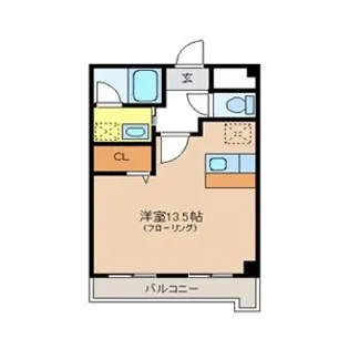 ファイブシティ【6階】の間取り
