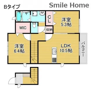 ラシーネ シエンプレの間取り